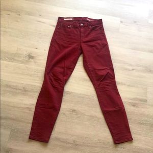 GAP Resolution True Skinny - Maroon - 29 R